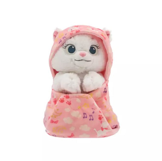  Disney Babies In Hooded Pouch Plush - Marie - 10"