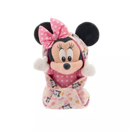  Disney Babies In Hooded Pouch Plush - Minnie Mouse - 10"