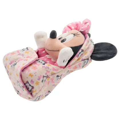  Disney Babies In Hooded Pouch Plush - Minnie Mouse - 10"