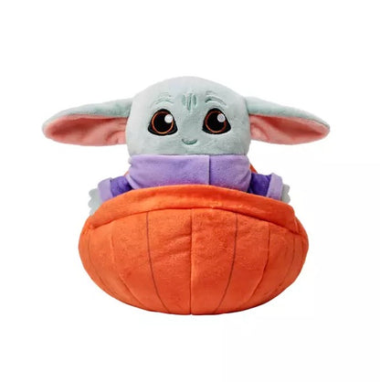  Disney Plush - Grogu In Pumpkin Shell - 8"