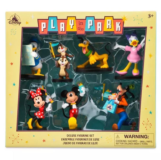  Disney Figurine Set - Play In The Park Mickey And Friends