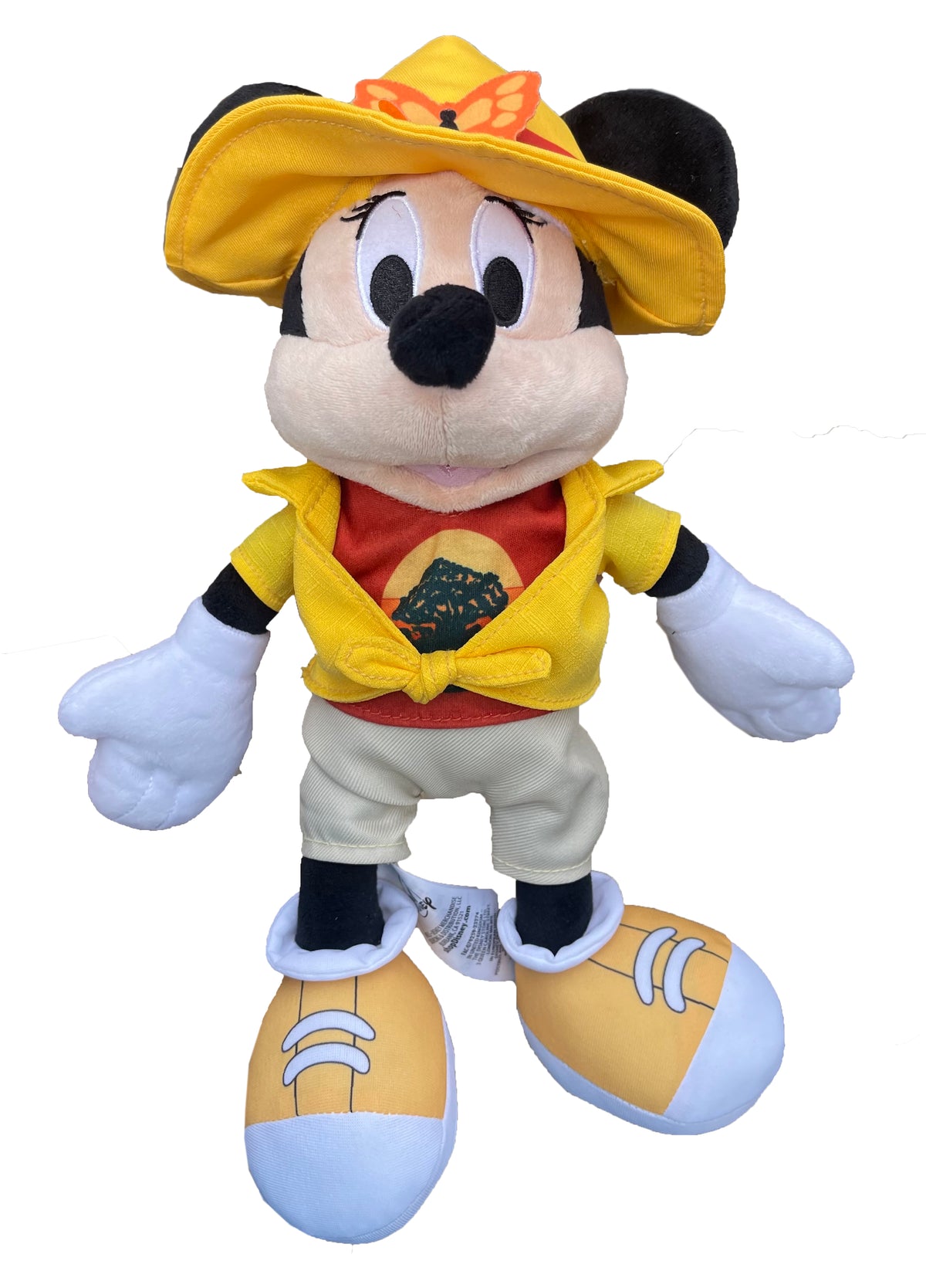  Disney Plush - Safari Minnie Mouse - Animal Kingdom