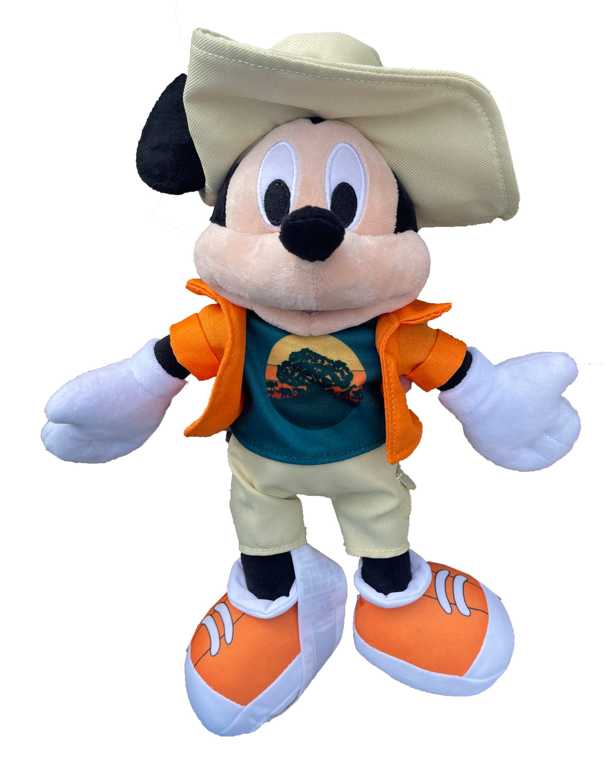  Disney Plush - Safari Mickey Mouse - Animal Kingdom
