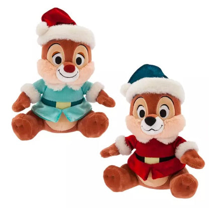  Disney Holiday Plush - 2023 Chip 'n Dale - 9"