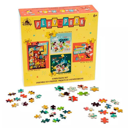  Disney Puzzle - Play In The Park - 4 Pack