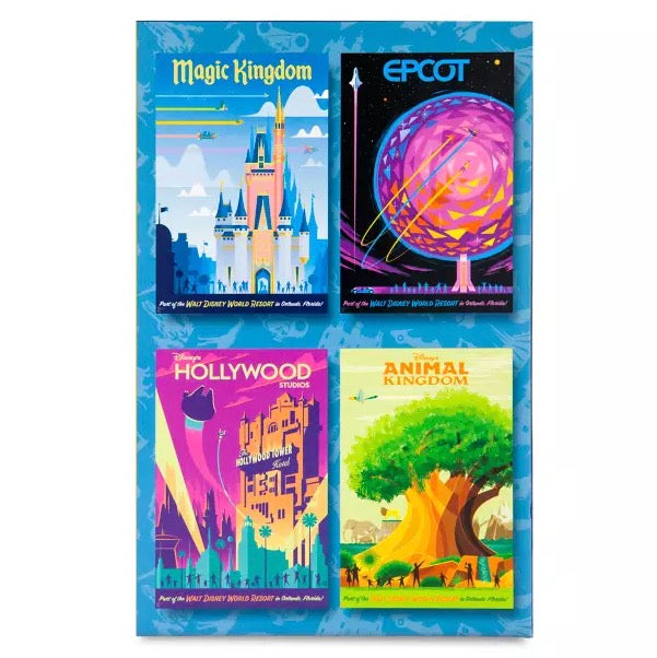  Disney Puzzle Set - Walt Disney World Park Icons