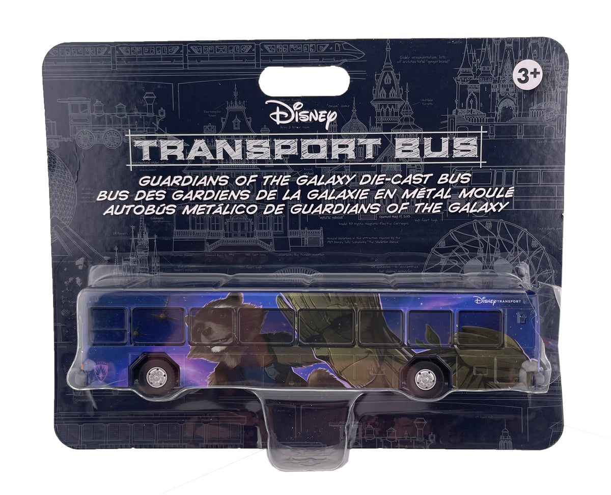  Disney Die Cast Bus - Guardians Of The Galaxy Transport