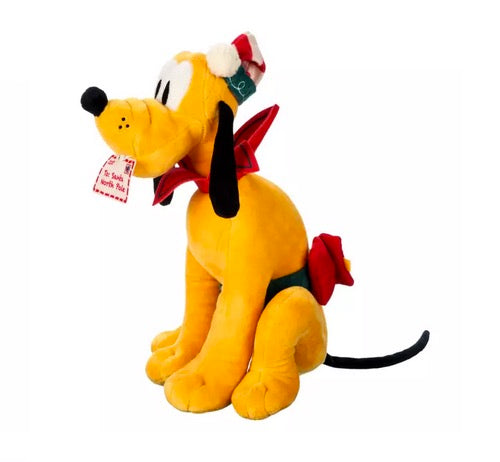  Disney Holiday Plush - 2024 Pluto - 12"