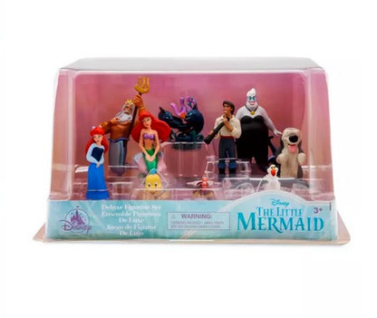  Disney Deluxe Figure Play Set - The Little Mermaid