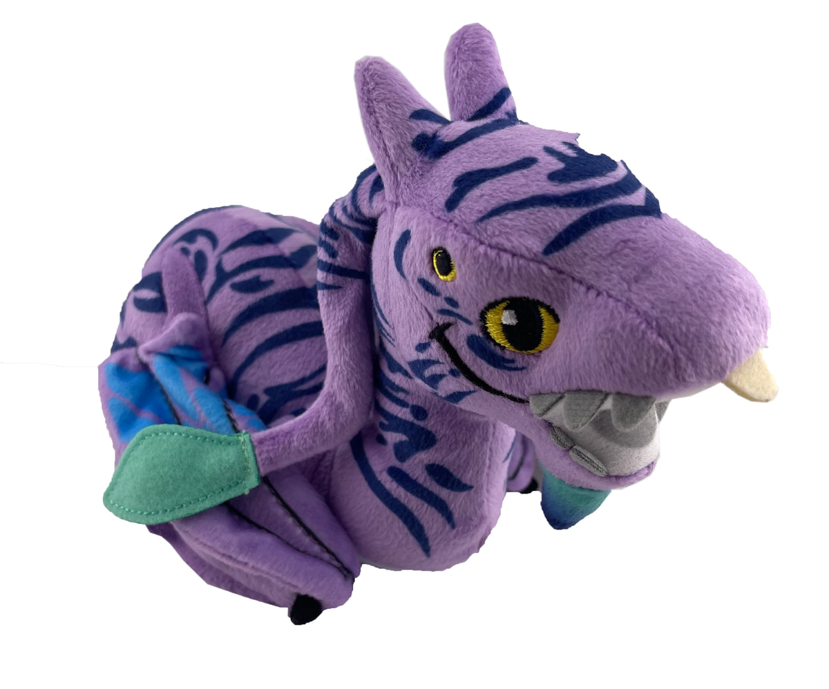  Disney Magnetic Shoulder Plush - Banshee - Purple Navy Stripes
