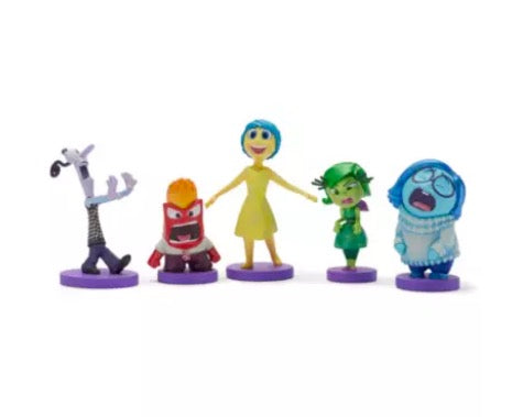  Disney Figurine Boxed Set - Inside Out 2 - Set Of 9