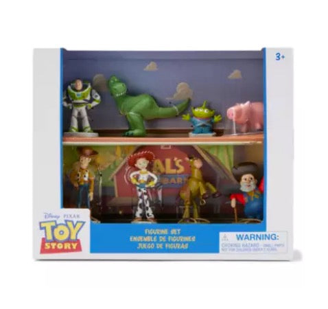  Disney Figurine Boxed Set - Toy Story - Set Of 8