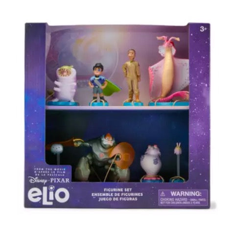  Disney Figurine Boxed Set - Elio - Set Of 8