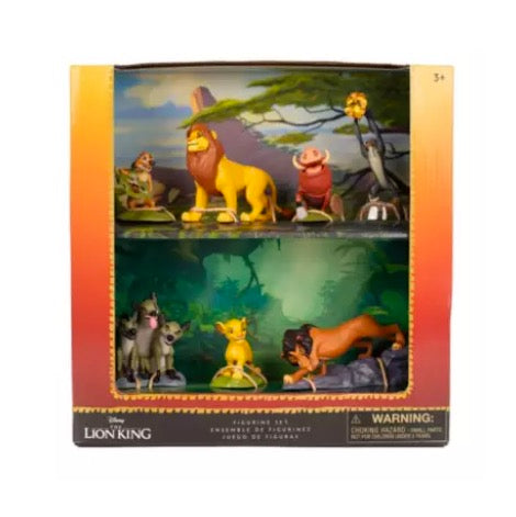  Disney Figurine Boxed Set - Lion King - Set Of 8
