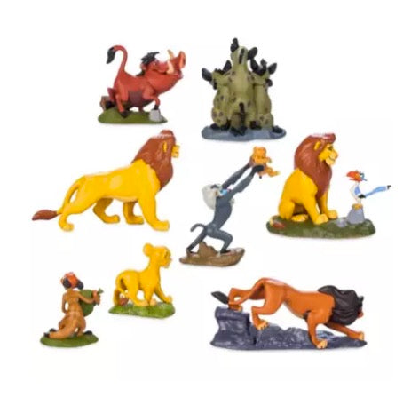  Disney Figurine Boxed Set - Lion King - Set Of 8