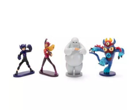  Disney Figurine Boxed Set - Big Hero 6 - Set Of 8