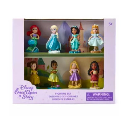  Disney Figurine Boxed Set - Once Upon A Story - Set Of 8