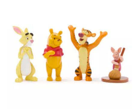  Disney Figurine Boxed Set - Winnie The Pooh - Set Of 7