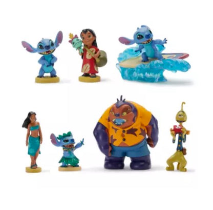  Disney Figurine Boxed Set - Lilo & Stitch - Set Of 7