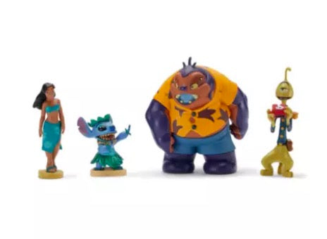  Disney Figurine Boxed Set - Lilo & Stitch - Set Of 7