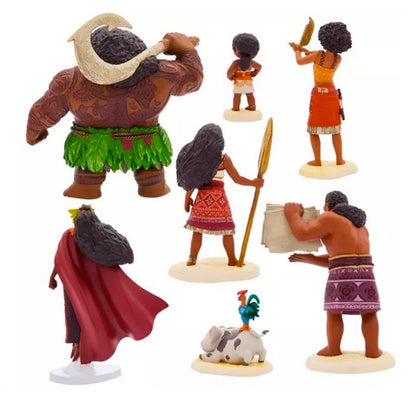  Disney Figurine Boxed Set - Moana 2 - Set Of 7