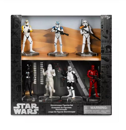  Disney Figurine Boxed Set - Stormtrooper - Set Of 7