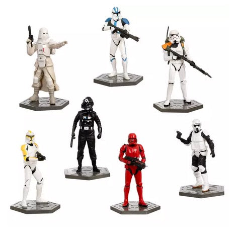  Disney Figurine Boxed Set - Stormtrooper - Set Of 7