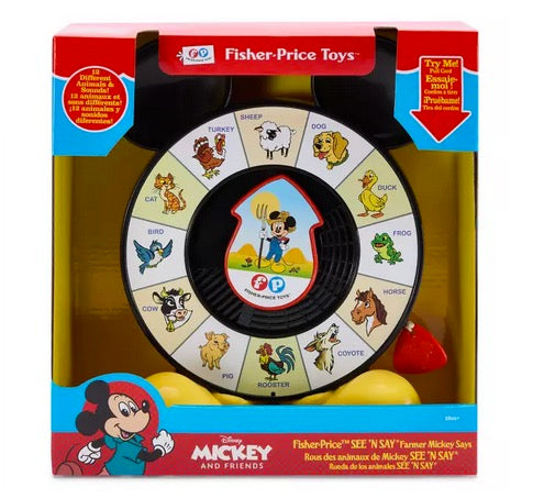  Disney Fisher Price Toy - Mickey & Friends SEE 'N SAY
