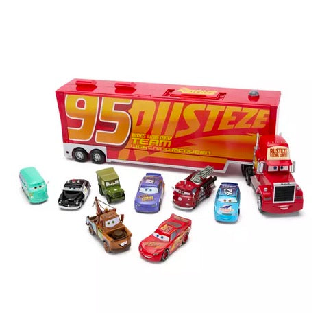 Disney Play Set - Cars Mack Hauler And Pullback Cars