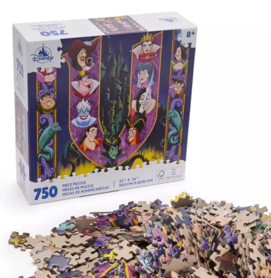  Disney Puzzle - Disney Villains - 750 Piece