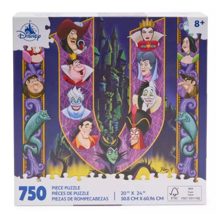  Disney Puzzle - Disney Villains - 750 Piece