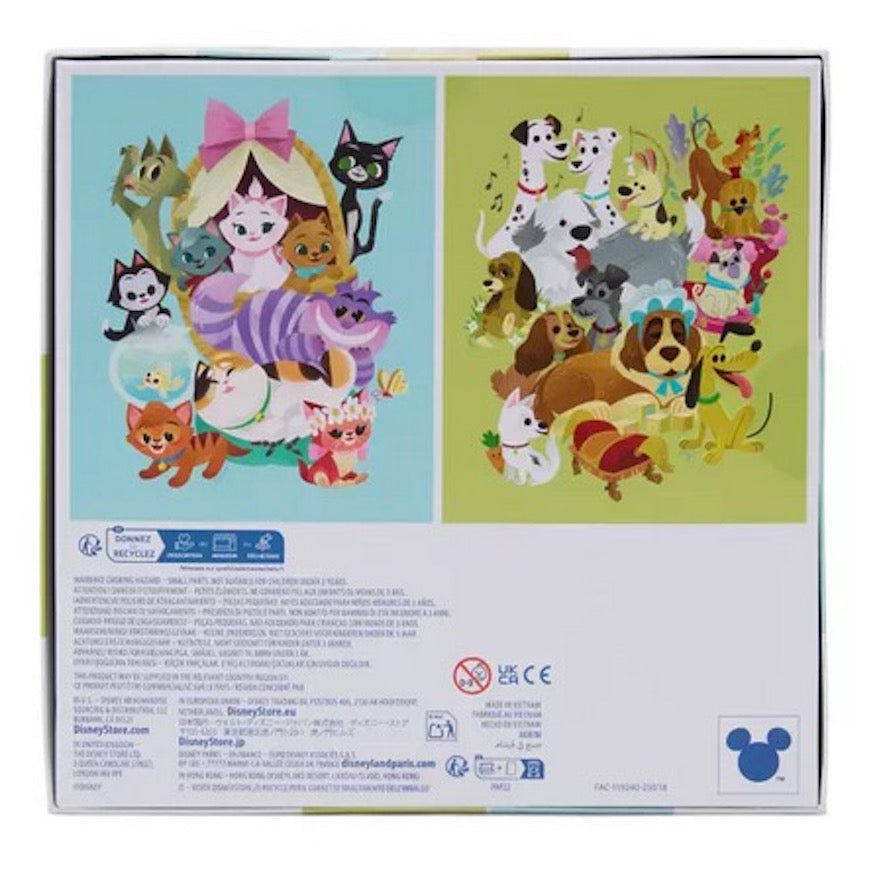  Disney Puzzle - Cats And Dogs Double-Sided