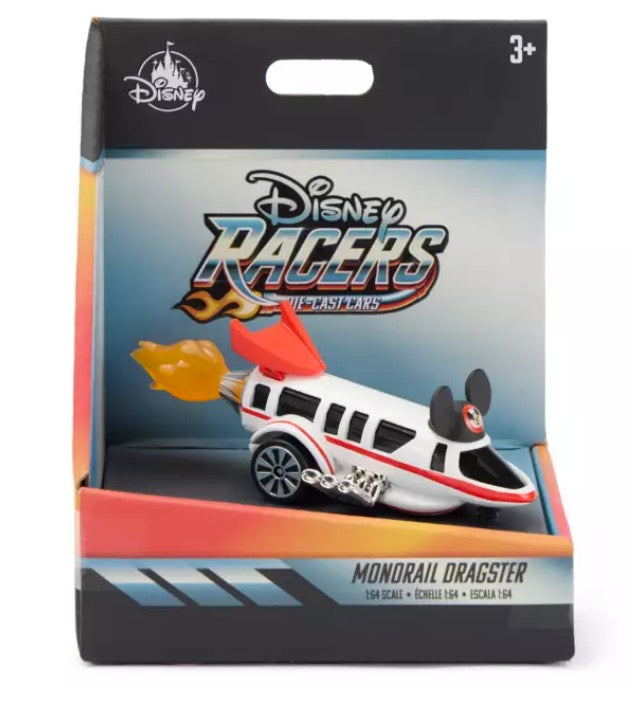  Disney Racers Die Cast Car - Monorail Dragster
