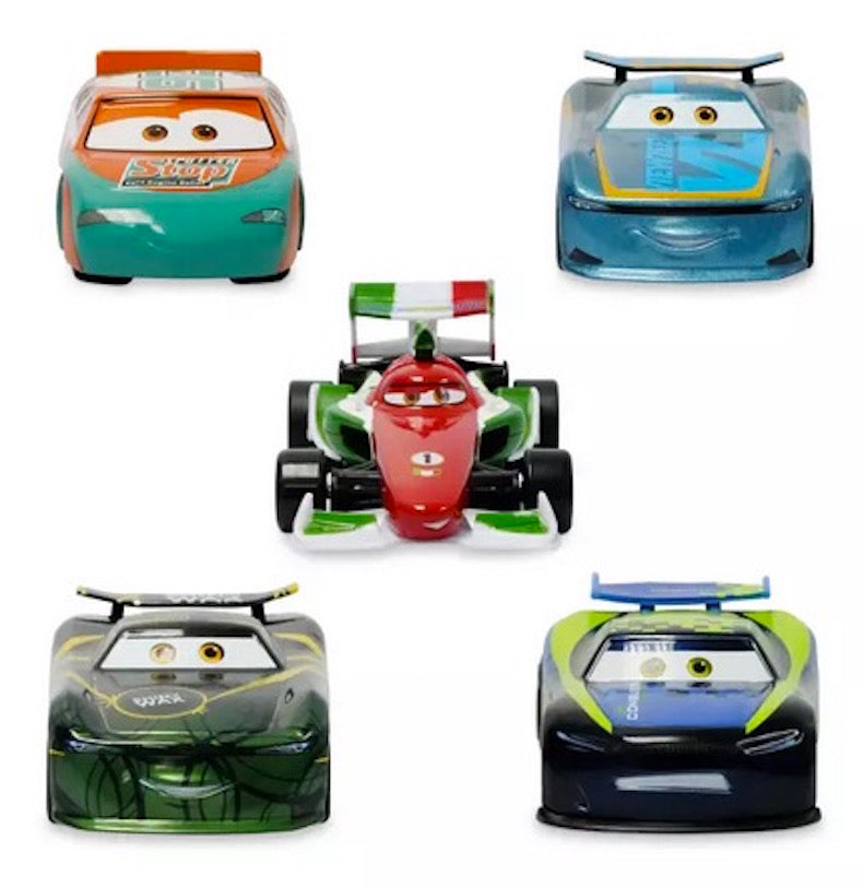  Disney Die Cast Racer Set - Cars Pullback Multi Pack