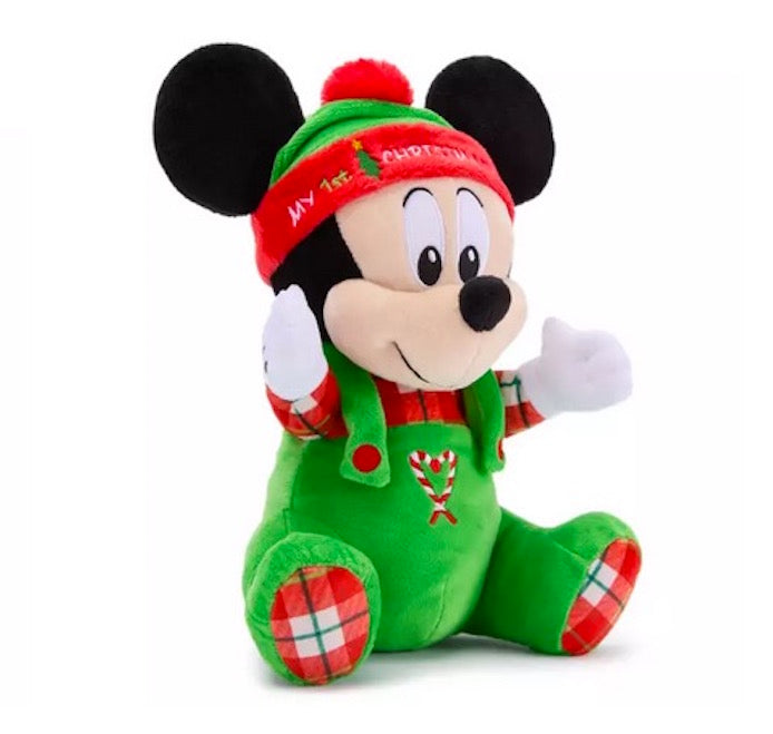  Disney Holiday Plush - 2025 1st Christmas Mickey