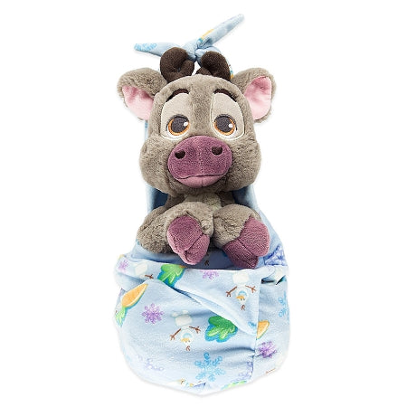  Disney Blanket Pouch Plush - Baby Sven - 10"