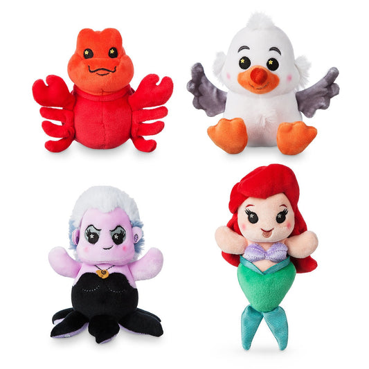  Disney Wishables Plush - Ariel's Undersea Adventure - Mystery