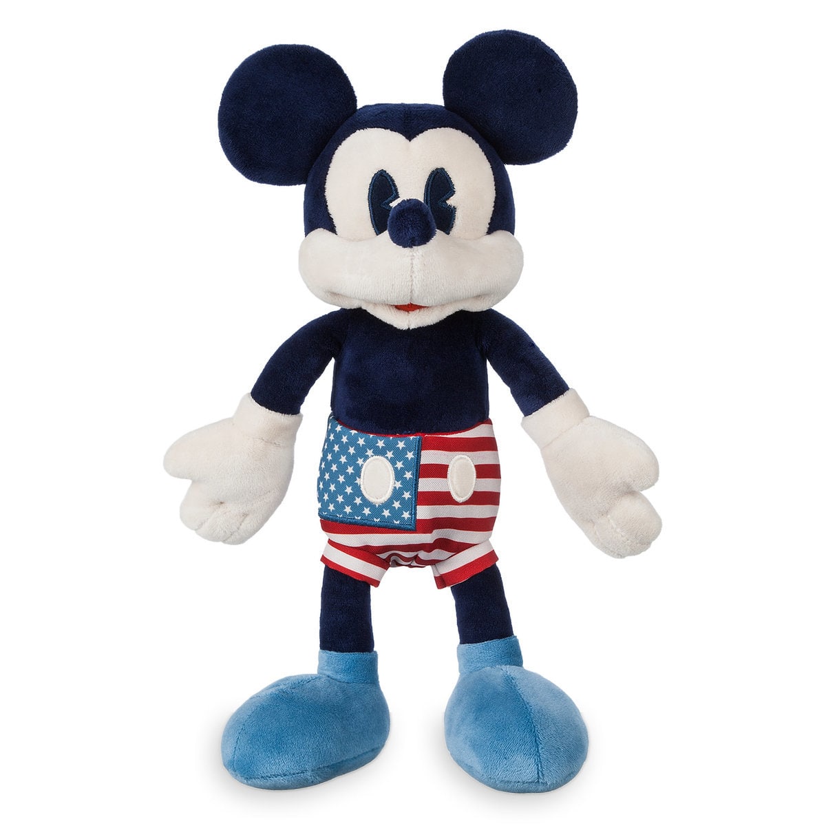  Disney Plush - Mickey Mouse Americana - Stars & Stripes - 12"