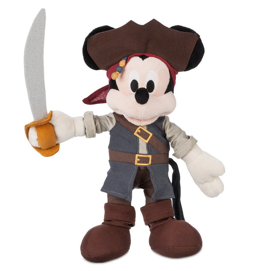  Disney Plush - Pirates Of The Caribbean - Mickey Mouse - 12"