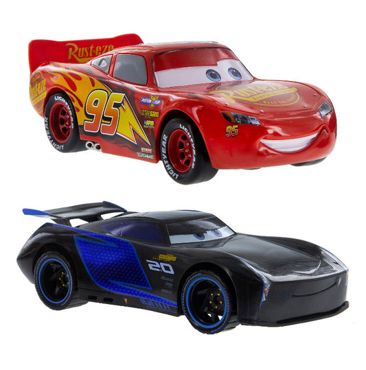  Disney Pullback Toy - Disney Cars - McQueen And Jackson Storm