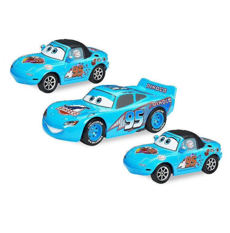  Disney Pullback Toy Set - Disney Cars - Dinoco Dream - Set Of 3