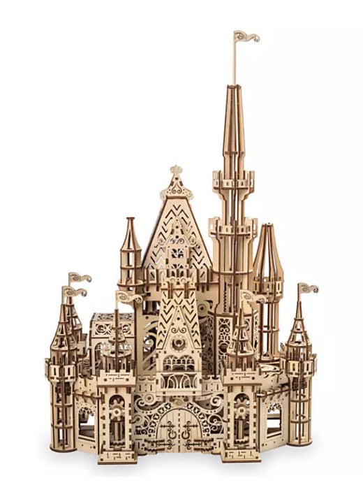  Disney UGears Puzzle - Disney Parks Castle - Wooden
