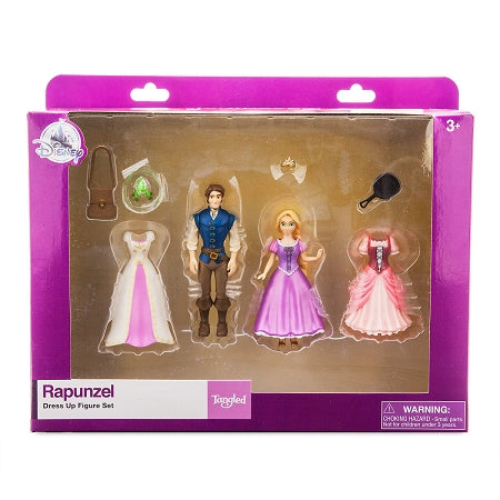 Disney Figure Set - Rapunzel Dress Up - Tangled