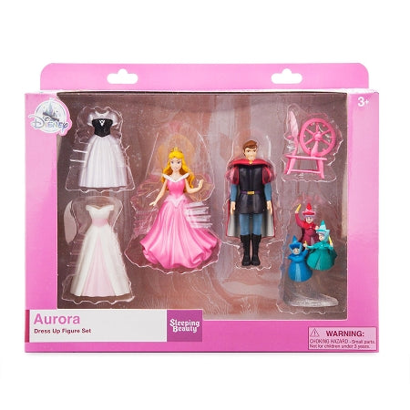  Disney Figure Set - Aurora Dress Up - Sleeping Beauty