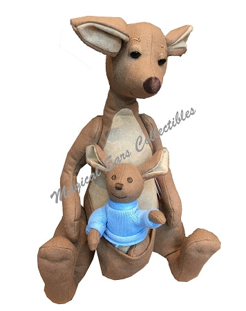  Disney Christopher Robin Plush - Kanga And Roo - Winnie The Pooh