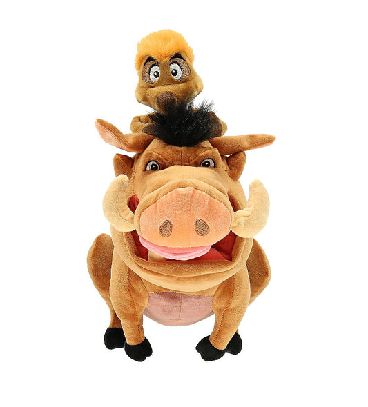  Disney Plush - Timon And Pumbaa - Lion King - 15"