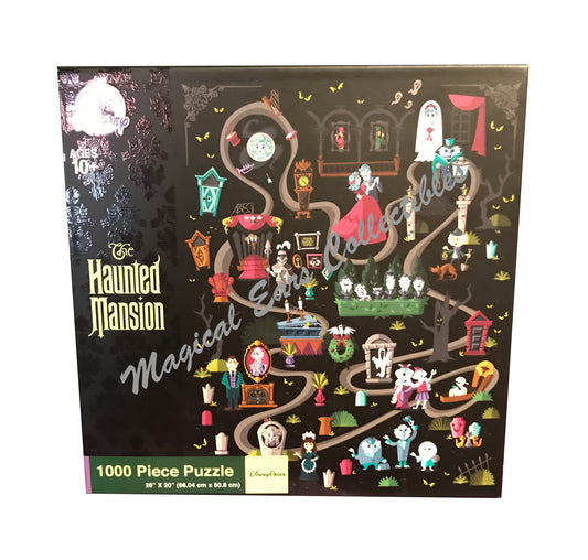  Disney Jigsaw Puzzle - The Haunted Mansion Icons