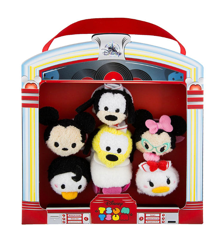  Disney Tsum Tsum Set - 50's Diner Micro Jukebox Set
