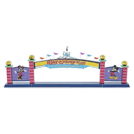  Disney 3D Model Kit - Walt Disney World Sign - Metal