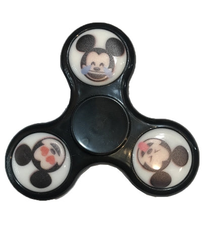  Disney Fidget Spinner - Mickey Mouse - Light Up - Black